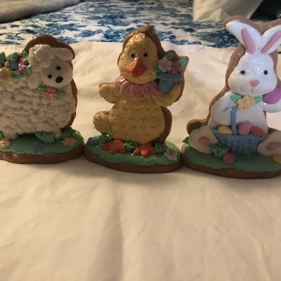 3 piece Bunny, Duck & Lamb QVC By Valerie - Picture 2 of 3
